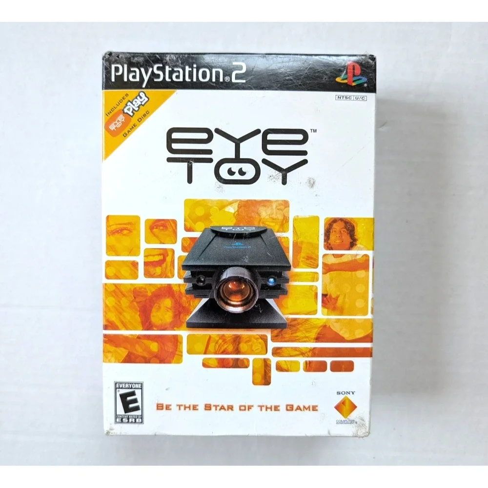 Sony Playstation 2 Eye Toy Camera SEALED Toys R Us Stickers PS2 Vintage